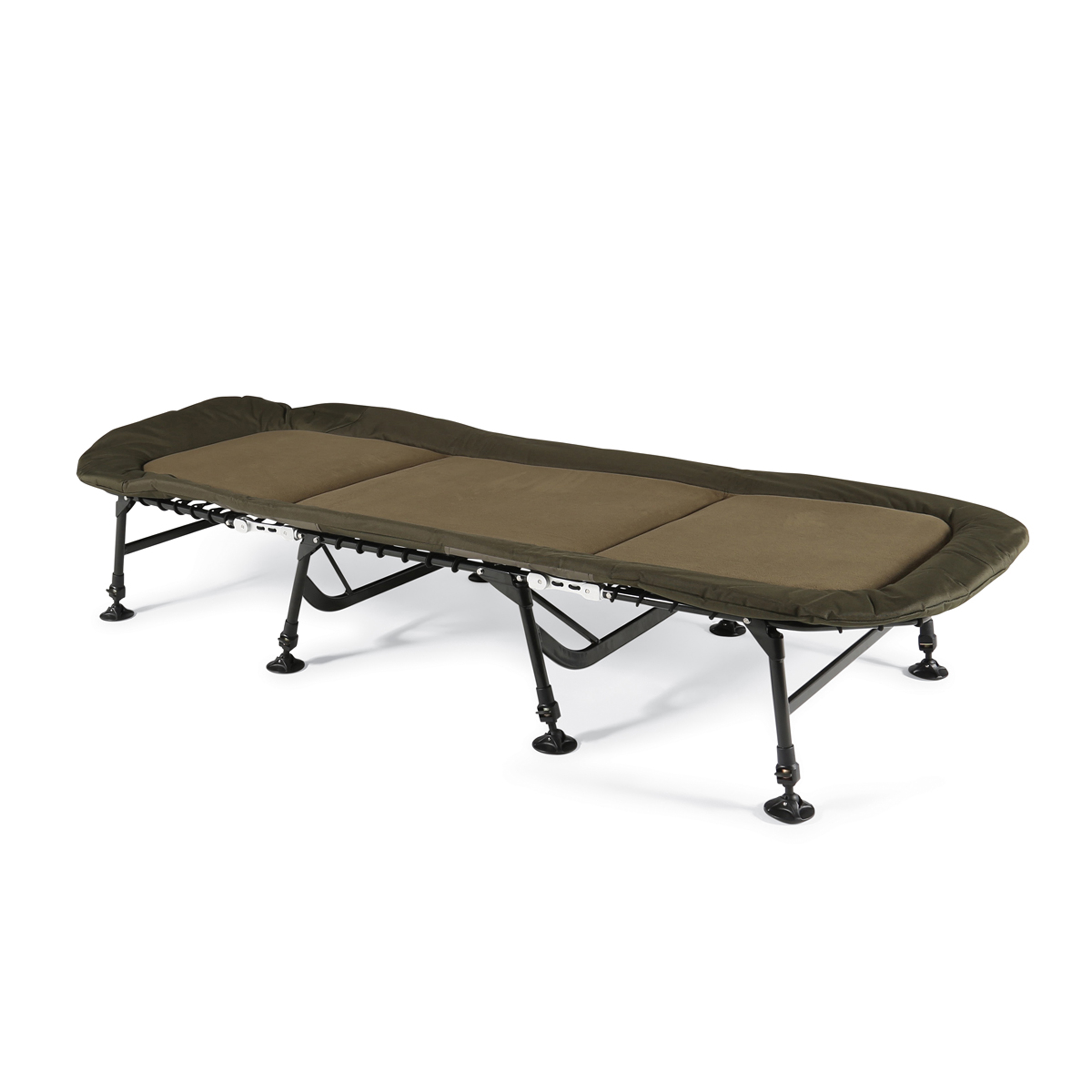 BRAND NEW Cyprinus Extra Wide Flat Carp Fishing Bed Chair Bedchair RRP